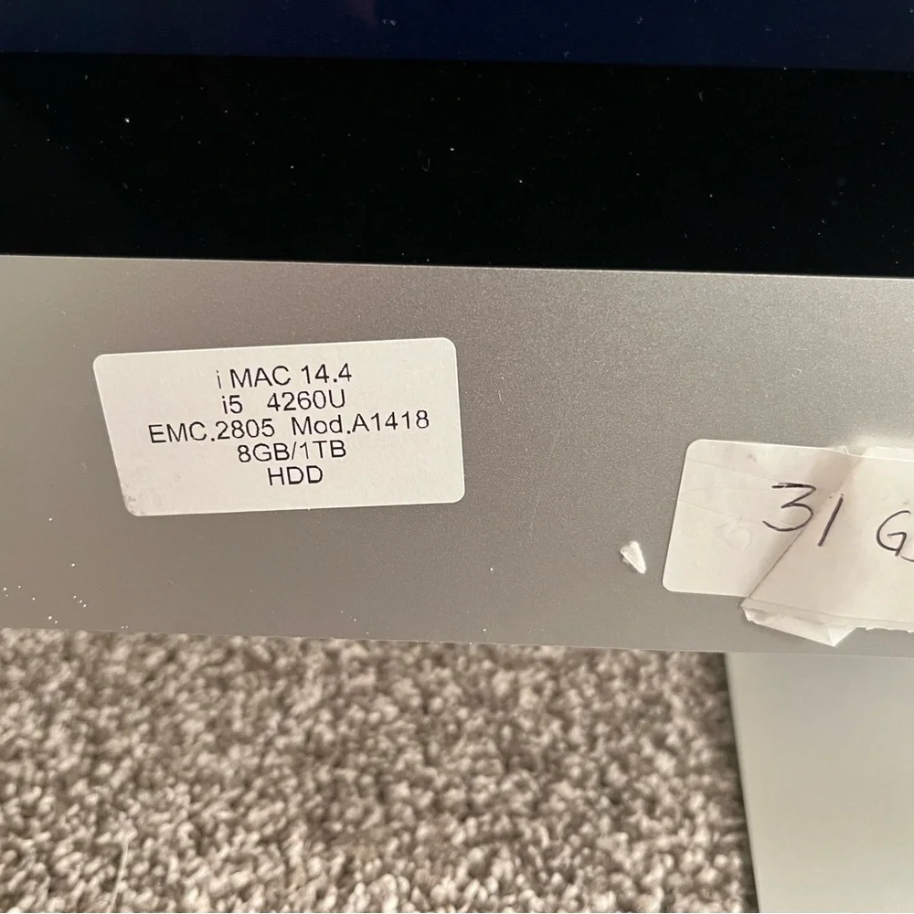 7 Apple iMac’s unknown condition